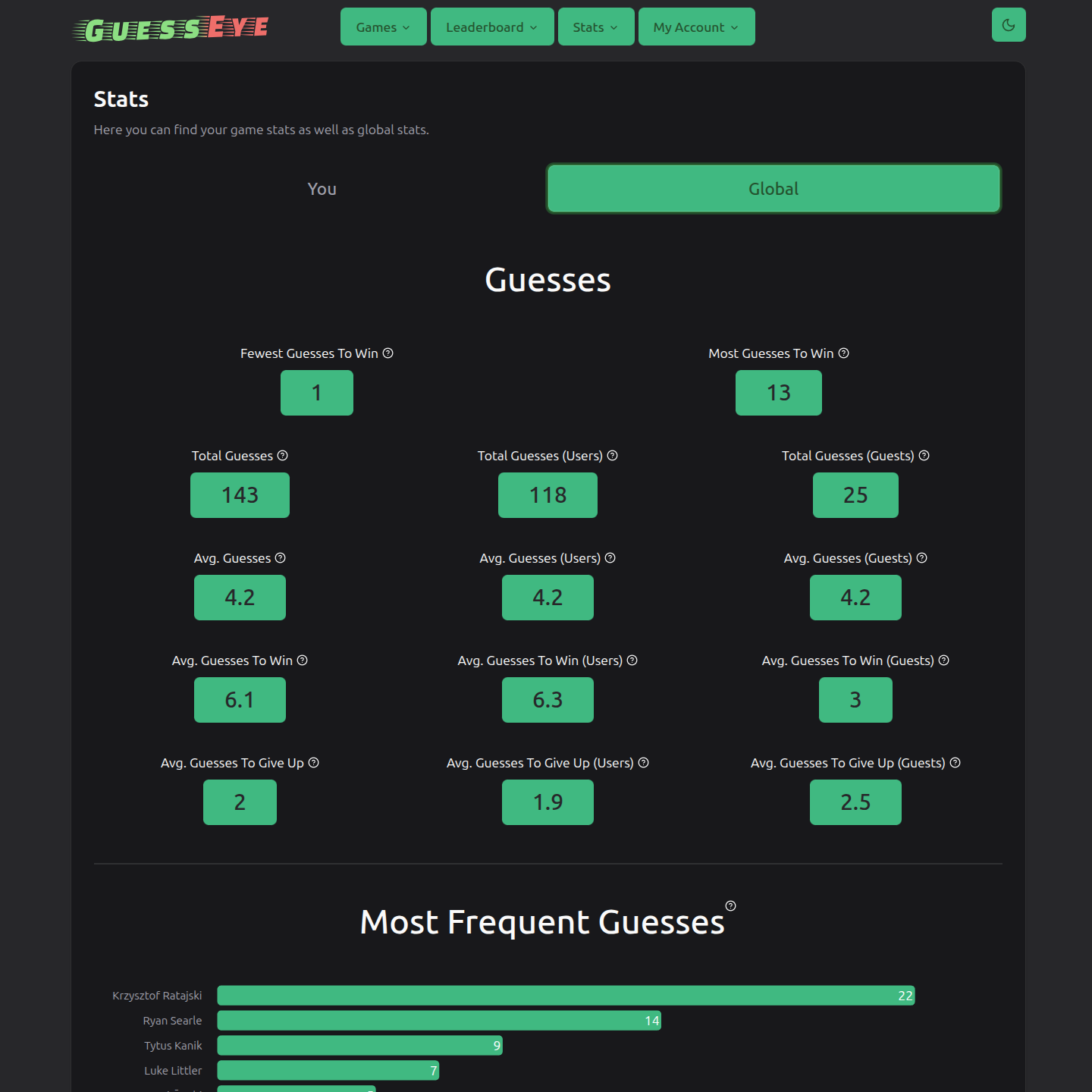 GuessEye - Screenshot 3